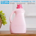 QB-LF1000 new arrival high quality flower cap hdpe plastic laundry detergent bottle